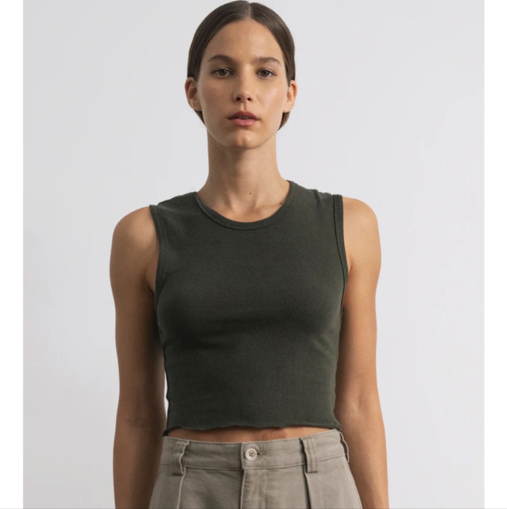 Ozma of California Tasi Crop Top